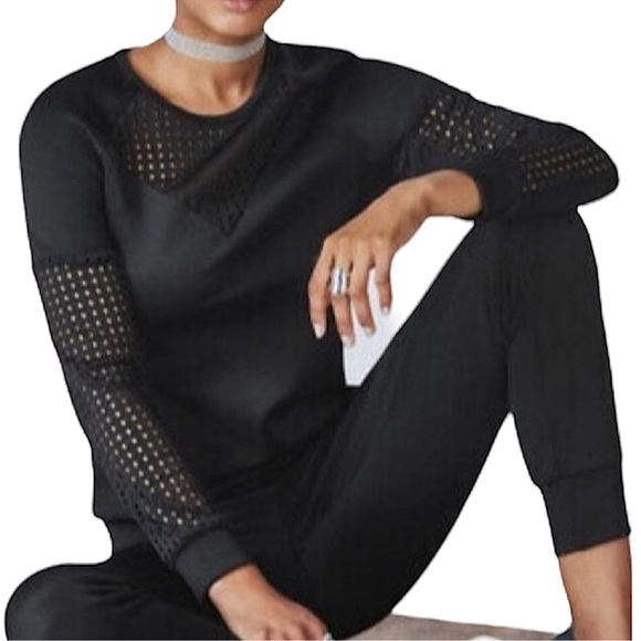 Fabletics Black Tilly Neoprene Long Sleeve shirt - Picture 3 of 15